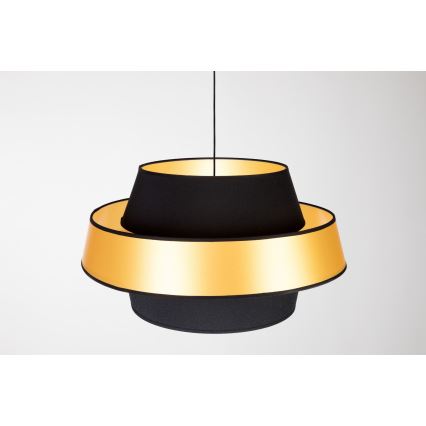 Hanglamp aan een koord PRETO GOLD 1xE27/60W/230V - FSC-gecertificeerd