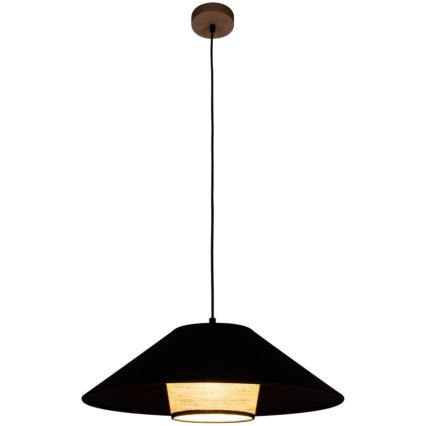 Hanglamp aan een koord AMIGO 1xE27/60W/230V eiken
