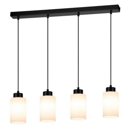 Hanglamp aan een koord BOSCO 4xE27/60W/230V - FSC-gecertificeerd