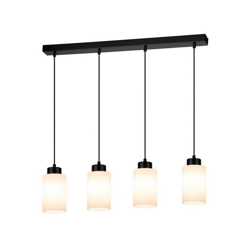 Hanglamp aan een koord BOSCO 4xE27/60W/230V - FSC-gecertificeerd