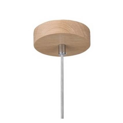 Hanglamp aan kabel ALESSANDRO 1xE27/60W/230V eiken