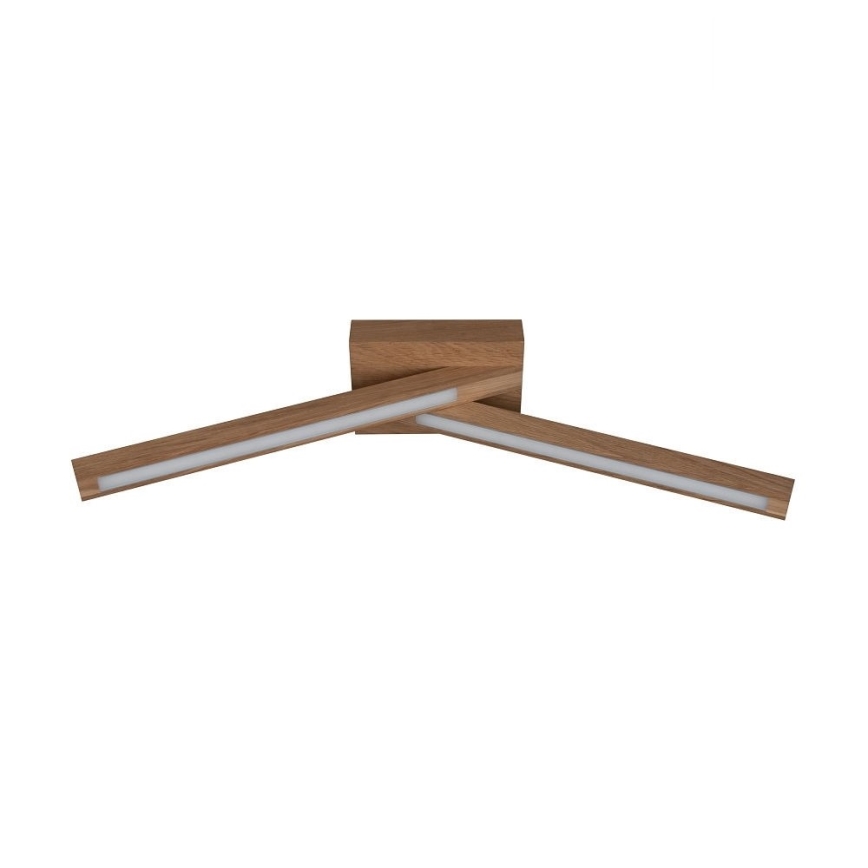 LED Bevestigde Hanglamp LINUS 2xLED/4,5W/230V mat eiken