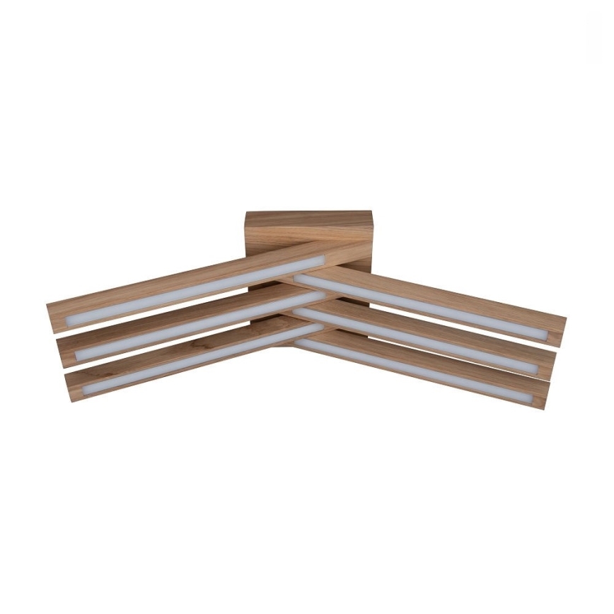 LED plafondlamp LINUS 6xLED/4,5W/230V mat eiken