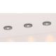 SET 3x LED Hang plafondverlichting VITAR 1xGU10/5W/230V beton – FSC gecertificeerd