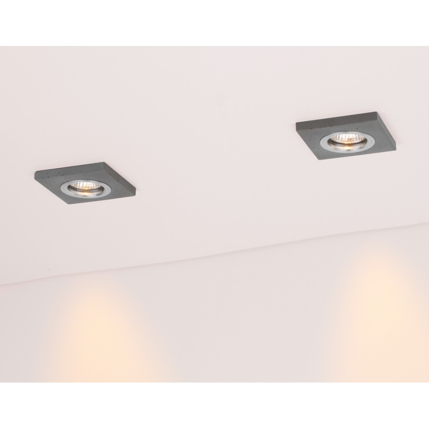 LED Inbouwspot VITAR 1xGU10/5W/230V CRI 90 beton