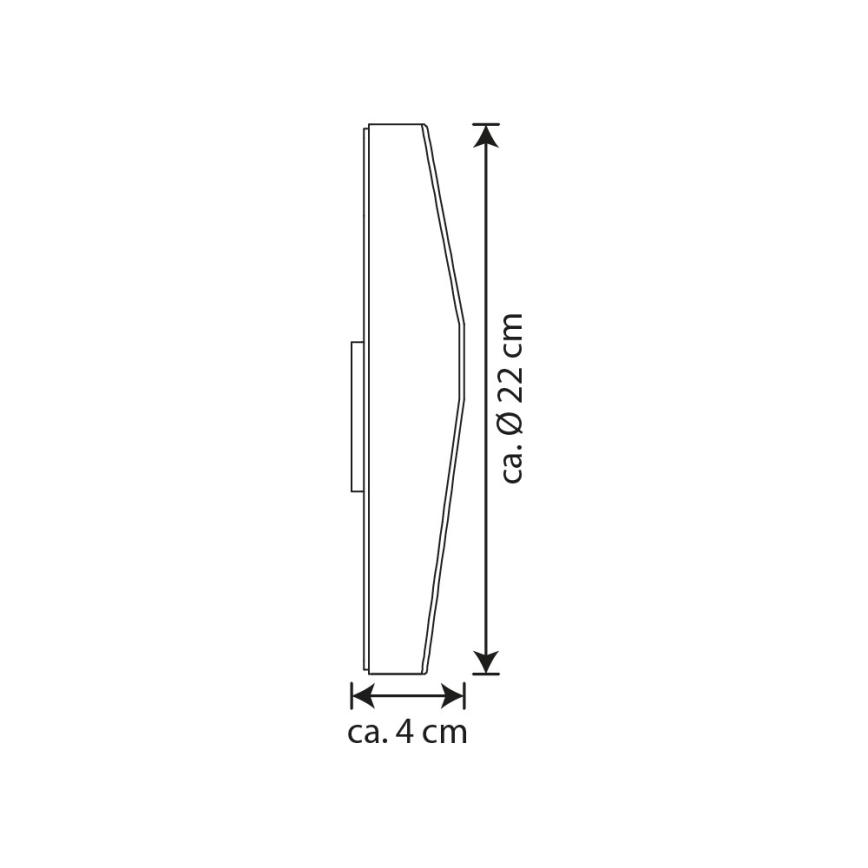 LED Solar verlicht huisnummer LED/3x0,1W/2,4V 1200 mAh IP44