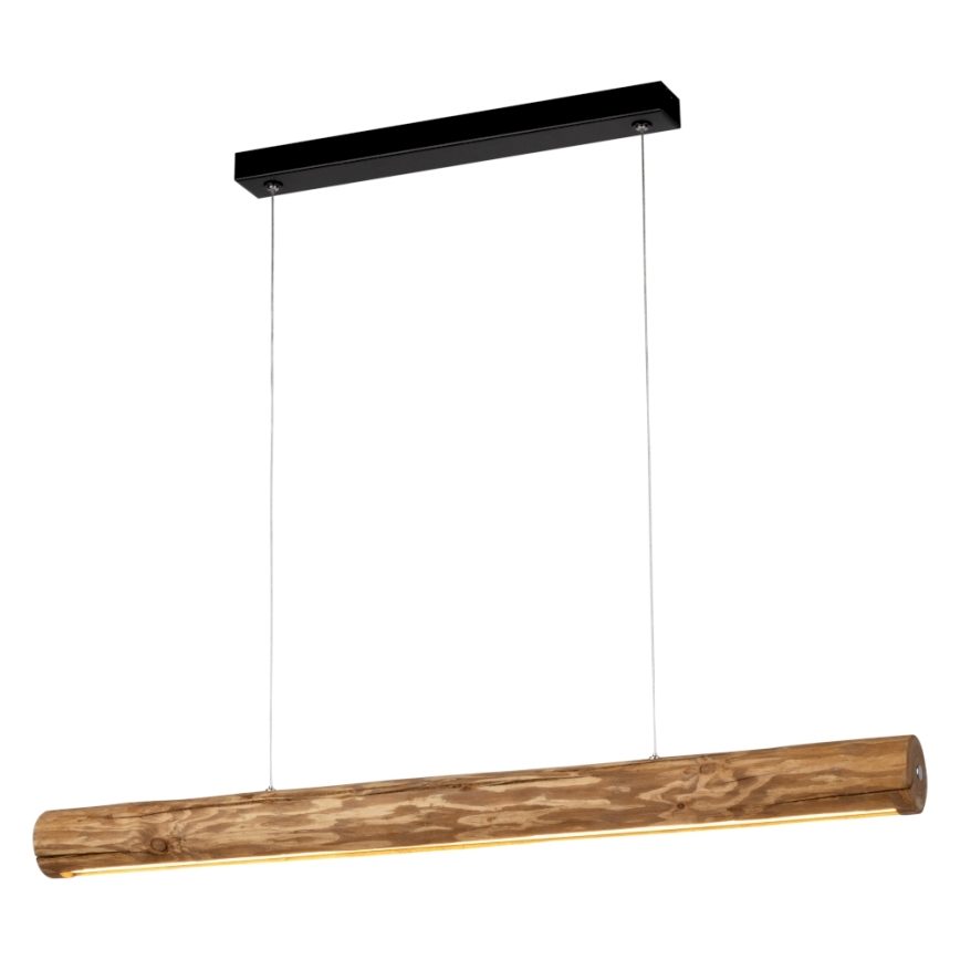 Dimbare LED hanglamp aan een koord LUCAS LED/25,5W/230V grenen