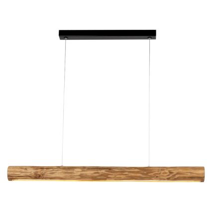 Dimbare LED hanglamp aan een koord LUCAS LED/25,5W/230V grenen