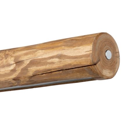 Dimbare LED hanglamp aan een koord LUCAS LED/25,5W/230V grenen
