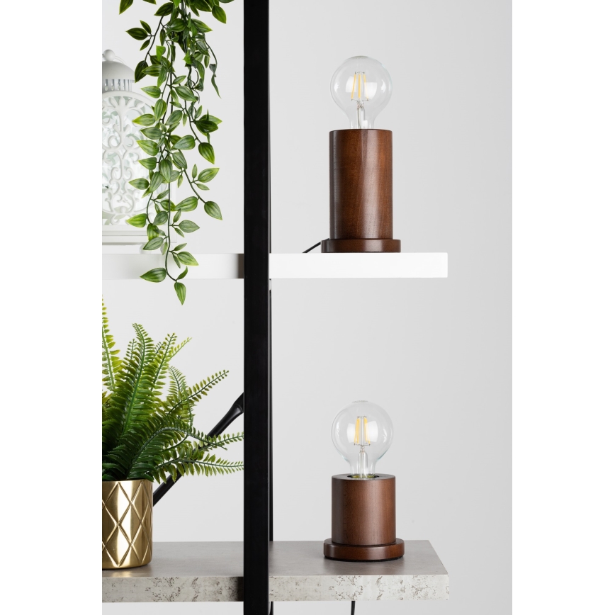 Tafel Lamp TASSE 1xE27/25W/230V beuken - FSC-gecertificeerd