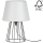 Spot-Light - Tabel Lamp MANGOO 1xE27/40W/230V grijs/zwart - FSC-gecertificeerd