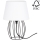 Spot-Light - Tafel Lamp MANGOO 1xE27/40W/230V wit/zwart - FSC-gecertificeerd