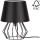Spot-Light - Tafel Lamp MANGOO 1xE27/40W/230V zwart - FSC-gecertificeerd