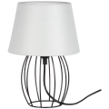 Spot-Light - Tafellamp MANGOO 1xE27/40W/230V grijs/zwart