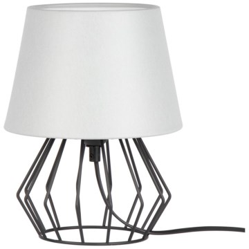 Spot-Light - Tafellamp MANGOO 1xE27/40W/230V grijs/zwart