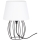 Spot-Light - Tafellamp MANGOO 1xE27/40W/230V wit/zwart