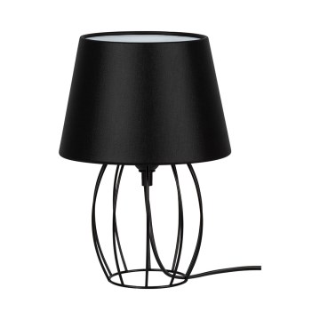 Spot-Light - Tafellamp MANGOO 1xE27/40W/230V zwart