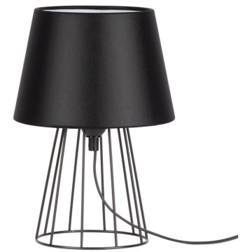 Spot-Light - Tafellamp MANGOO 1xE27/40W/230V zwart