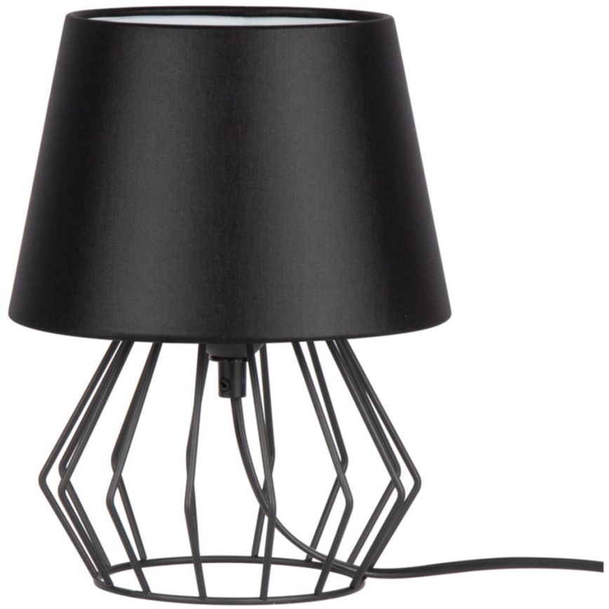 Spot-Light - Tafellamp MANGOO 1xE27/40W/230V zwart