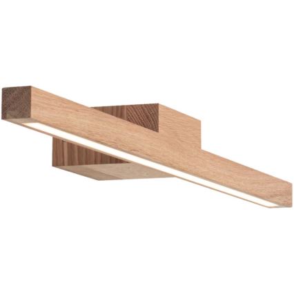 LED Badkamerverlichting spiegel AQUAVIVA LED/9W/230V 60 cm IP44 eiken