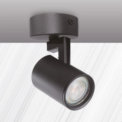 Spot LYNX 1xGU10/10W/230V zwart