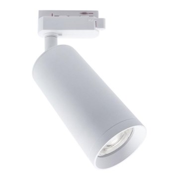 Spot MICA voor een rail systeem 1xGU10/25W/230V 1-fase wit