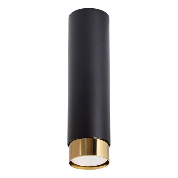 Spot NERO 1xGU10/10W/230V 22,5 cm zwart/goud