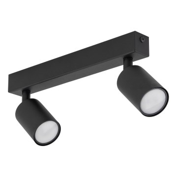 Spot NEX 2xGU10/10W/230V zwart