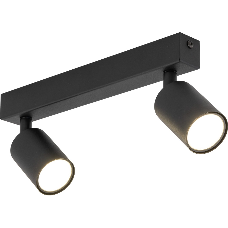 Spot NEX 2xGU10/10W/230V zwart
