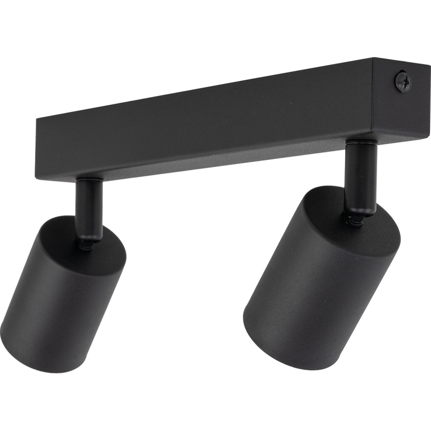 Spot NEX 2xGU10/10W/230V zwart