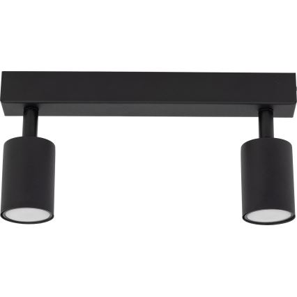 Spot NEX 2xGU10/10W/230V zwart
