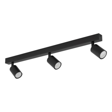 Spot NEX 3xGU10/10W/230V zwart
