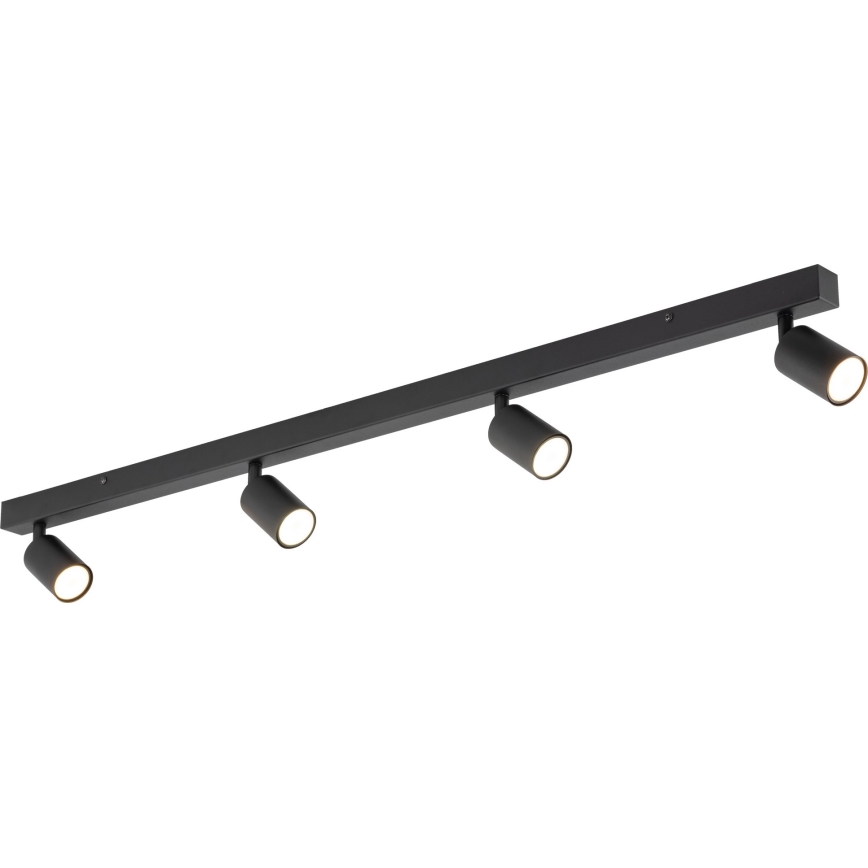 Spot NEX 4xGU10/10W/230V zwart
