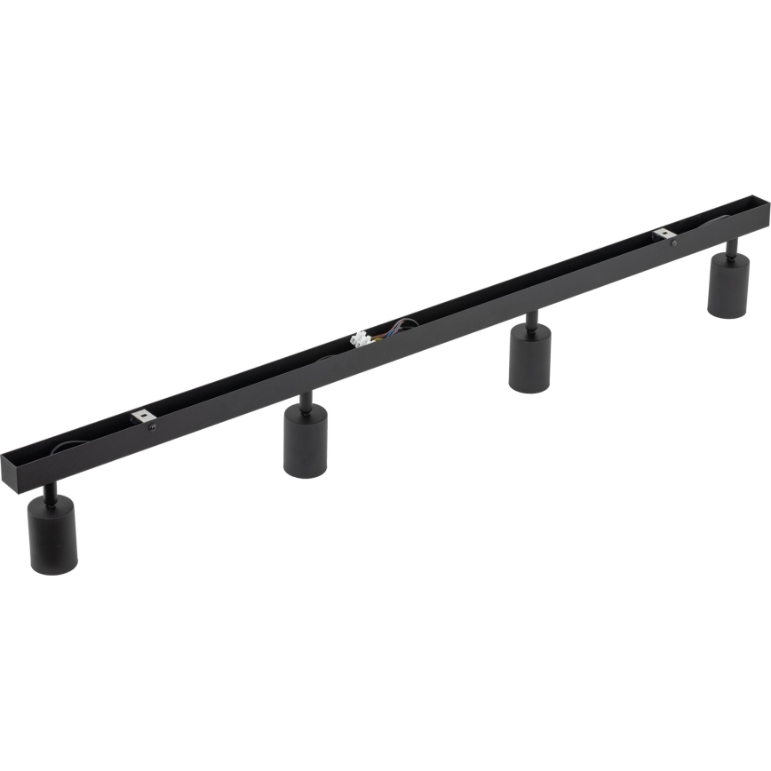Spot NEX 4xGU10/10W/230V zwart