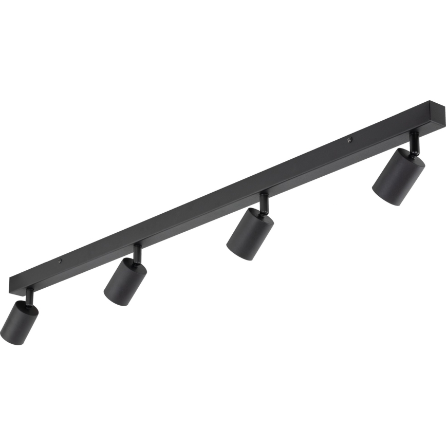 Spot NEX 4xGU10/10W/230V zwart