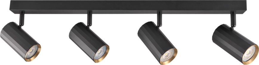 Spot NICEA 4xGU10/10W/230V zwart