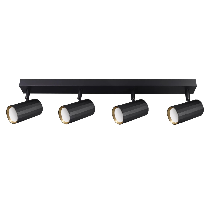 Spot NICEA 4xGU10/10W/230V zwart