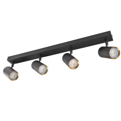 Spot NICEA 4xGU10/10W/230V zwart