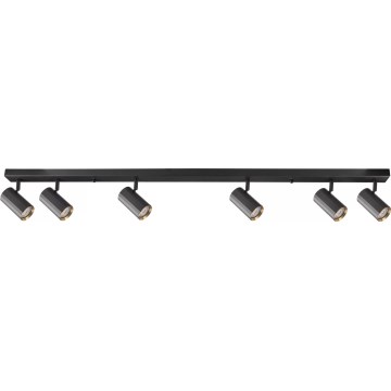 Spot NICEA 6xGU10/10W/230V zwart