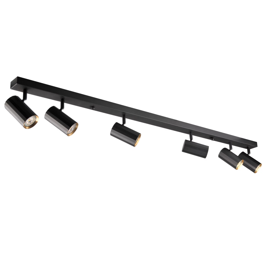 Spot NICEA 6xGU10/10W/230V zwart