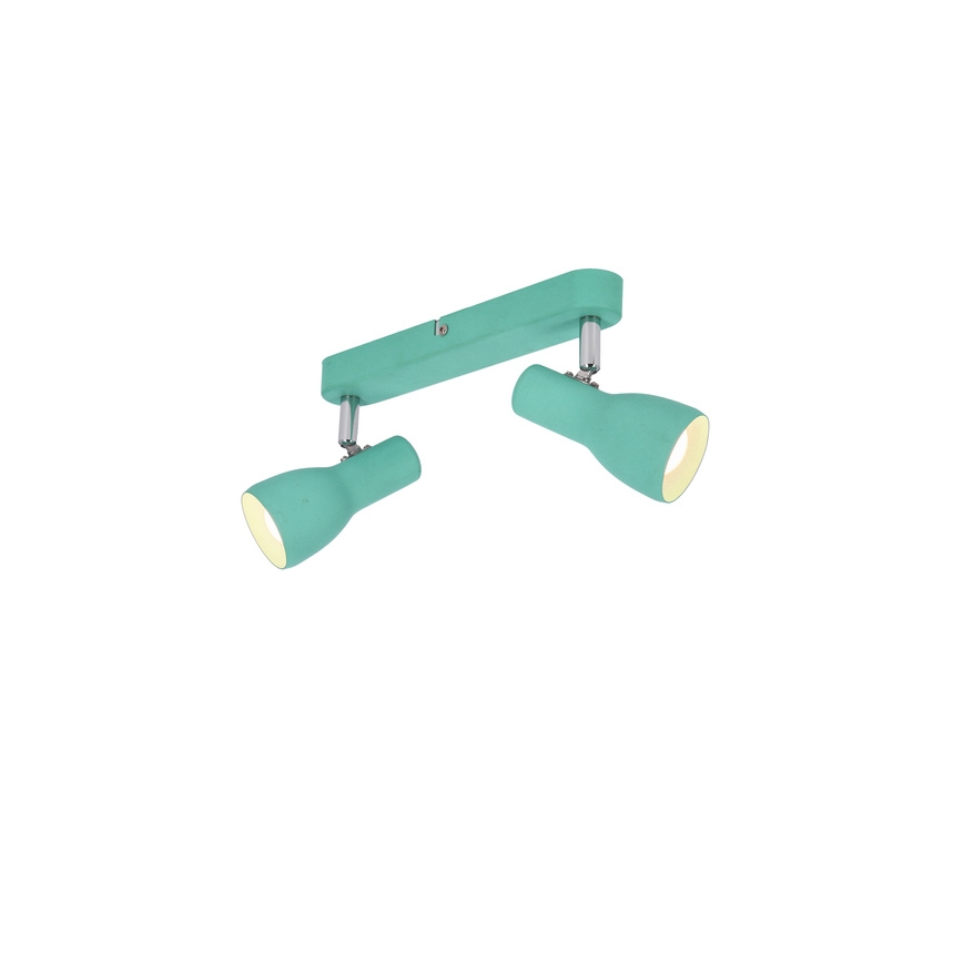 Spot  PICARDO 2xE14/40W/230V turquoise