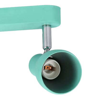 Spot  PICARDO 2xE14/40W/230V turquoise