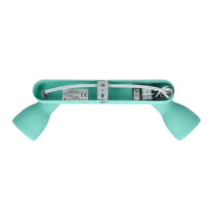 Spot  PICARDO 2xE14/40W/230V turquoise