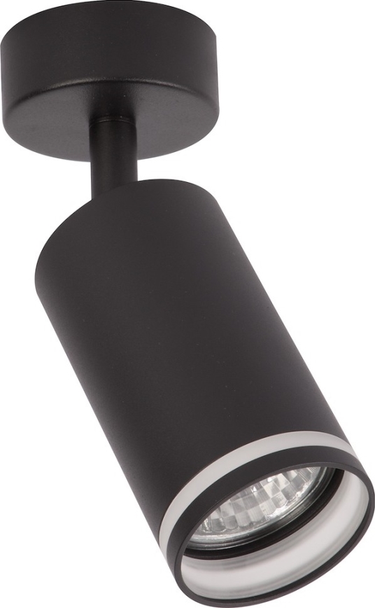 Spot PIPE 1xGU10/10W/230V zwart