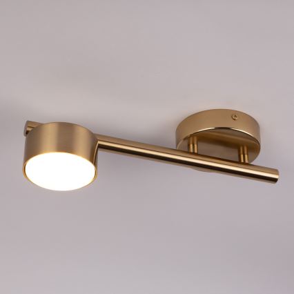 Spot PUNTO 1xGX53/12W/230V goud