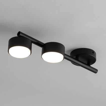 Spot PUNTO 2xGX53/12W/230V zwart