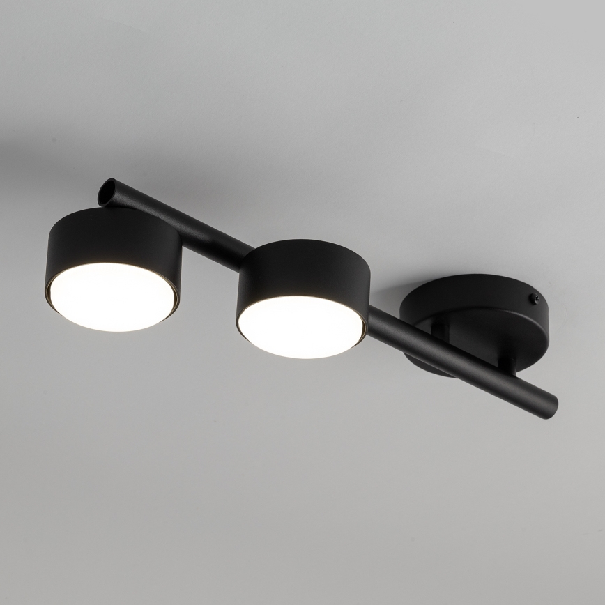 Spot PUNTO 2xGX53/12W/230V zwart
