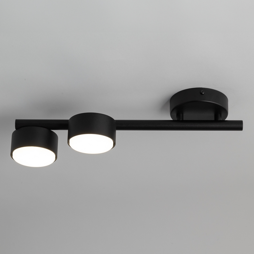 Spot PUNTO 2xGX53/12W/230V zwart