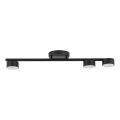 Spot PUNTO 3xGX53/12W/230V zwart