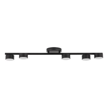 Spot PUNTO 5xGX53/12W/230V zwart